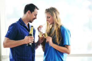 Happy couple